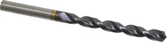 Guhring - 0.3031" 130° Powdered Metal Jobber Drill - FIREX Finish, Right Hand Cut, Parabolic Flute, Straight Shank, 4-19/32" OAL, Cone Relief Point - Eagle Tool & Supply