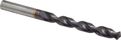 Guhring - 7/16" 130° Powdered Metal Jobber Drill - FIREX Finish, Right Hand Cut, Parabolic Flute, Straight Shank, 5-19/32" OAL, Cone Relief Point - Eagle Tool & Supply