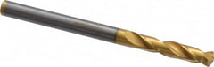 Guhring - #18 140° Spiral Flute Solid Carbide Screw Machine Drill Bit - Eagle Tool & Supply