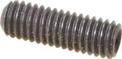 Value Collection - #8-36 UNF, 1/2" OAL, Cup Point Set Screw - Grade 8 Alloy Steel, 5/64" Key - Eagle Tool & Supply