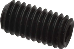 Value Collection - #10-32 UNF, 3/8" OAL, Cup Point Set Screw - Grade 8 Alloy Steel, 3/32" Key - Eagle Tool & Supply
