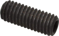 Value Collection - #10-32 UNF, 1/2" OAL, Cup Point Set Screw - Grade 8 Alloy Steel, 3/32" Key - Eagle Tool & Supply