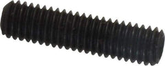 Value Collection - #10-32 UNF, 3/4" OAL, Cup Point Set Screw - Grade 8 Alloy Steel, 3/32" Key - Eagle Tool & Supply
