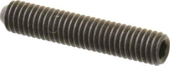 Value Collection - #10-32 UNF, 1" OAL, Cup Point Set Screw - Grade 8 Alloy Steel, 3/32" Key - Eagle Tool & Supply