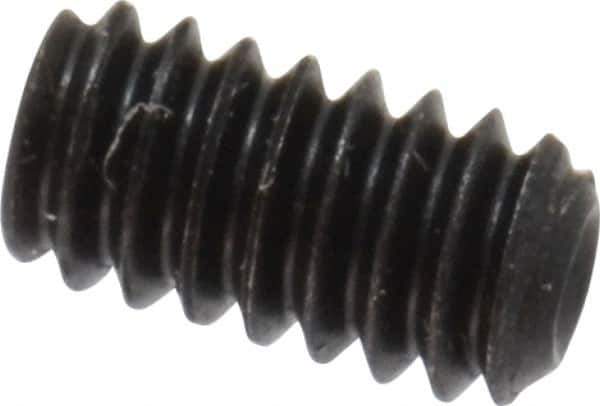Value Collection - #3-48 UNC, 3/16" OAL, Cup Point Set Screw - Grade 8 Alloy Steel, 0.05" Key - Eagle Tool & Supply
