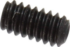 Value Collection - #3-48 UNC, 3/16" OAL, Cup Point Set Screw - Grade 8 Alloy Steel, 0.05" Key - Eagle Tool & Supply