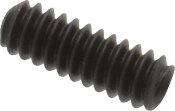 Value Collection - #4-40 UNC, 5/16" OAL, Cup Point Set Screw - Grade 8 Alloy Steel, 0.05" Key - Eagle Tool & Supply
