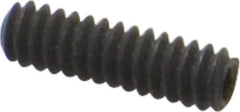 Value Collection - #4-40 UNC, 3/8" OAL, Cup Point Set Screw - Grade 8 Alloy Steel, 0.05" Key - Eagle Tool & Supply