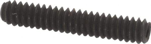 Value Collection - #4-40 UNC, 5/8" OAL, Cup Point Set Screw - Grade 8 Alloy Steel, 0.05" Key - Eagle Tool & Supply