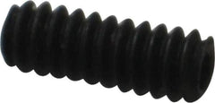 Value Collection - #6-32 UNC, 3/8" OAL, Cup Point Set Screw - Grade 8 Alloy Steel, 1/16" Key - Eagle Tool & Supply
