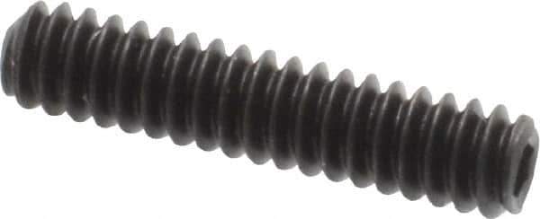 Value Collection - #6-32 UNC, 5/8" OAL, Cup Point Set Screw - Grade 8 Alloy Steel, 1/16" Key - Eagle Tool & Supply