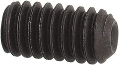 Value Collection - #8-32 UNC, 5/16" OAL, Cup Point Set Screw - Grade 8 Alloy Steel, 5/64" Key - Eagle Tool & Supply