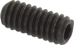 Value Collection - #8-32 UNC, 3/8" OAL, Cup Point Set Screw - Grade 8 Alloy Steel, 5/64" Key - Eagle Tool & Supply