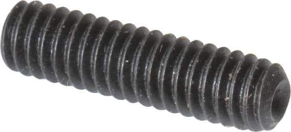 Value Collection - #8-32 UNC, 5/8" OAL, Cup Point Set Screw - Grade 8 Alloy Steel, 5/64" Key - Eagle Tool & Supply