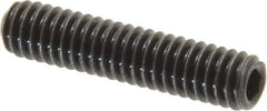 Value Collection - #8-32 UNC, 3/4" OAL, Cup Point Set Screw - Grade 8 Alloy Steel, 5/64" Key - Eagle Tool & Supply