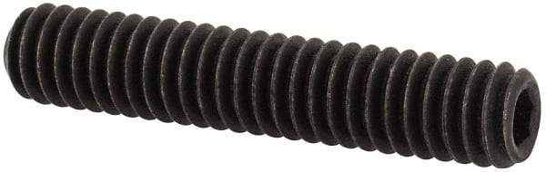 Value Collection - #8-32 UNC, 7/8" OAL, Cup Point Set Screw - Grade 8 Alloy Steel, 5/64" Key - Eagle Tool & Supply