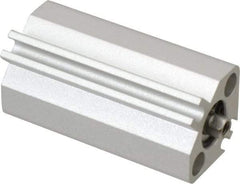 SMC PNEUMATICS - 1-3/16" Stroke x 1/2" Bore Double Acting Air Cylinder - 10-32 Port, 8-32 Rod Thread, 145 Max psi, 15 to 160°F - Eagle Tool & Supply