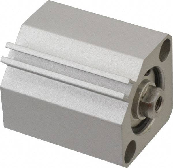 SMC PNEUMATICS - 3/4" Stroke x 1" Bore Double Acting Air Cylinder - 10-32 Port, 1/4-28 Rod Thread, 145 Max psi, 15 to 160°F - Eagle Tool & Supply