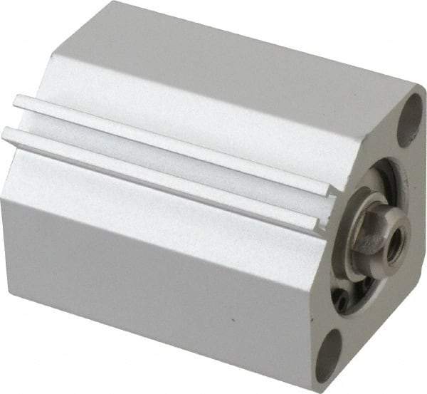 SMC PNEUMATICS - 1" Stroke x 1" Bore Double Acting Air Cylinder - 10-32 Port, 1/4-28 Rod Thread, 145 Max psi, 15 to 160°F - Eagle Tool & Supply