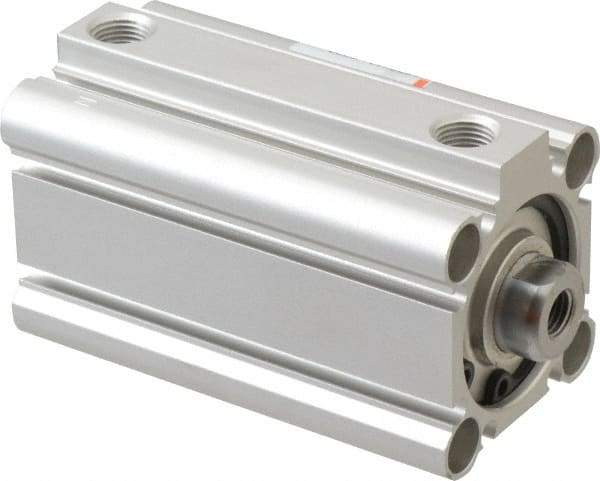 SMC PNEUMATICS - 1-15/16" Stroke x 1-1/4" Bore Double Acting Air Cylinder - 1/8 Port, 5/16-24 Rod Thread, 145 Max psi, 15 to 160°F - Eagle Tool & Supply
