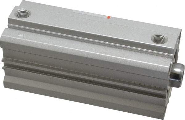 SMC PNEUMATICS - 2-15/16" Stroke x 1-1/4" Bore Double Acting Air Cylinder - 1/8 Port, 5/16-24 Rod Thread, 145 Max psi, 15 to 160°F - Eagle Tool & Supply