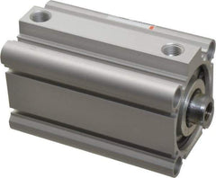 SMC PNEUMATICS - 1-15/16" Stroke x 1-1/2" Bore Double Acting Air Cylinder - 1/8 Port, 3/8-24 Rod Thread, 145 Max psi, 15 to 160°F - Eagle Tool & Supply