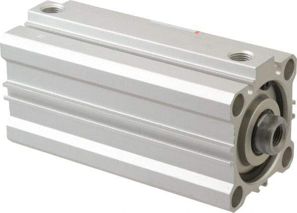 SMC PNEUMATICS - 2-15/16" Stroke x 1-1/2" Bore Double Acting Air Cylinder - 1/8 Port, 3/8-24 Rod Thread, 145 Max psi, 15 to 160°F - Eagle Tool & Supply