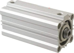 SMC PNEUMATICS - 2-15/16" Stroke x 1-1/2" Bore Double Acting Air Cylinder - 1/8 Port, 3/8-24 Rod Thread, 145 Max psi, 15 to 160°F - Eagle Tool & Supply