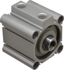 SMC PNEUMATICS - 3/4" Stroke x 2" Bore Double Acting Air Cylinder - 1/4 Port, 1/2-20 Rod Thread, 145 Max psi, 15 to 160°F - Eagle Tool & Supply