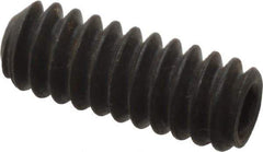 Value Collection - #10-24 UNC, 1/2" OAL, Cup Point Set Screw - Grade 8 Alloy Steel, 3/32" Key - Eagle Tool & Supply