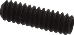 Value Collection - #10-24 UNC, 5/8" OAL, Cup Point Set Screw - Grade 8 Alloy Steel, 3/32" Key - Eagle Tool & Supply