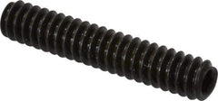 Value Collection - #10-24 UNC, 1" OAL, Cup Point Set Screw - Grade 8 Alloy Steel, 3/32" Key - Eagle Tool & Supply