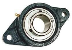 Value Collection - 2-3/16" ID, 5-1/8" OAW x 8-13/16" OAL x 5-1/8" OAH 2-Bolt High Temperature Flange Bearing - 6,470 Lb Static Cap, 9,550 Lb Dyn Cap, 7-1/4" Btw Mnt Hole Ctrs, 63/64" Base-to-Ctr Ht, Cast Iron - Eagle Tool & Supply