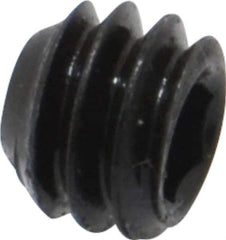 Value Collection - 1/4-20 UNC, 3/16" OAL, Cup Point Set Screw - Grade 8 Alloy Steel, 1/8" Key - Eagle Tool & Supply