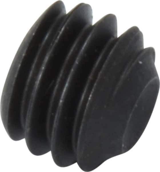 Value Collection - 5/16-18 UNC, 1/4" OAL, Cup Point Set Screw - Grade 8 Alloy Steel, 5/32" Key - Eagle Tool & Supply