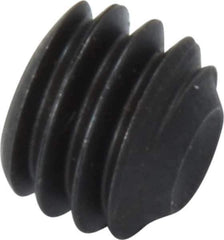 Value Collection - 5/16-18 UNC, 1/4" OAL, Cup Point Set Screw - Grade 8 Alloy Steel, 5/32" Key - Eagle Tool & Supply