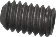 Value Collection - 5/16-18 UNC, 1/2" OAL, Cup Point Set Screw - Grade 8 Alloy Steel, 5/32" Key - Eagle Tool & Supply