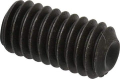 Value Collection - 5/16-18 UNC, 5/8" OAL, Cup Point Set Screw - Grade 8 Alloy Steel, 5/32" Key - Eagle Tool & Supply