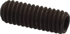 Value Collection - 5/16-18 UNC, 7/8" OAL, Cup Point Set Screw - Grade 8 Alloy Steel, 5/32" Key - Eagle Tool & Supply