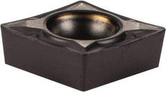 Iscar - CCMT2-1 PF Grade IC907 Carbide Turning Insert - 80° Diamond, 1/4" Inscr Circle, 3/32" Thick, 1/64" Corner Radius - Eagle Tool & Supply