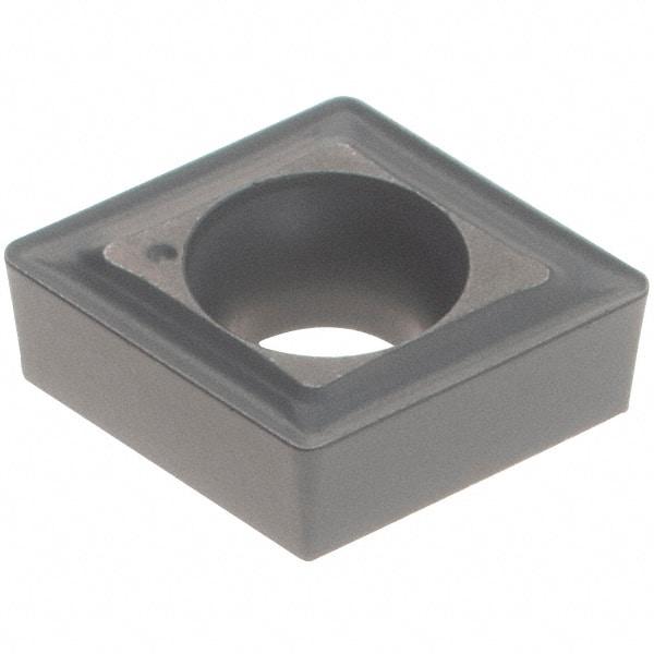 Iscar - CCMT2-1 14 Grade IC428 Carbide Turning Insert - TiC/Al2O3 Finish, 80° Diamond, 1/4" Inscr Circle, 3/32" Thick, 1/64" Corner Radius - Eagle Tool & Supply