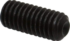 Value Collection - 3/8-16 UNC, 7/8" OAL, Cup Point Set Screw - Grade 8 Alloy Steel, 3/16" Key - Eagle Tool & Supply