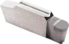 Seco - LCGN, 0.118" Cutting Width, LF, CBN170 Grade, Single End Multi-Directional Turning Insert - 0.059" Corner Radius - Eagle Tool & Supply