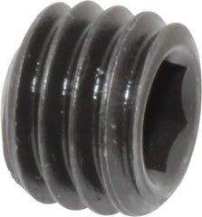 Value Collection - 1/2-13 UNC, 3/8" OAL, Cup Point Set Screw - Grade 8 Alloy Steel, 1/4" Key - Eagle Tool & Supply