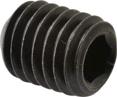 Value Collection - 1/2-13 UNC, 5/8" OAL, Cup Point Set Screw - Grade 8 Alloy Steel, 1/4" Key - Eagle Tool & Supply
