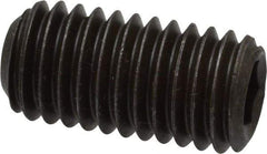 Value Collection - 1/2-13 UNC, 1" OAL, Cup Point Set Screw - Grade 8 Alloy Steel, 1/4" Key - Eagle Tool & Supply
