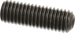 Value Collection - 1/2-13 UNC, 1-1/2" OAL, Cup Point Set Screw - Grade 8 Alloy Steel, 1/4" Key - Eagle Tool & Supply