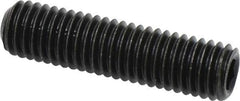 Value Collection - 1/2-13 UNC, 2" OAL, Cup Point Set Screw - Grade 8 Alloy Steel, 1/4" Key - Eagle Tool & Supply