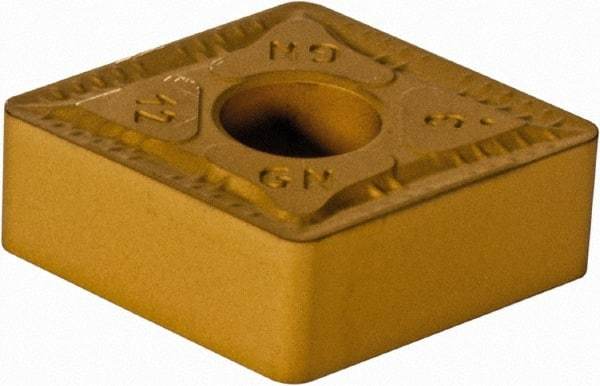 Iscar - CNMG543 GN Grade IC9250 Carbide Turning Insert - TiCN/Al2O3 Finish, 80° Diamond, 5/8" Inscr Circle, 1/4" Thick, 3/64" Corner Radius - Eagle Tool & Supply