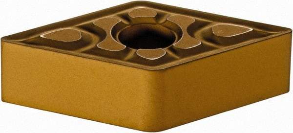 Iscar - DNMG331 TF Grade IC9250 Carbide Turning Insert - TiCN/Al2O3 Finish, 55° Diamond, 3/8" Inscr Circle, 3/16" Thick, 1/64" Corner Radius - Eagle Tool & Supply